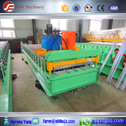 tile press corrugated iron roofing sheet roll forming making machine made in China